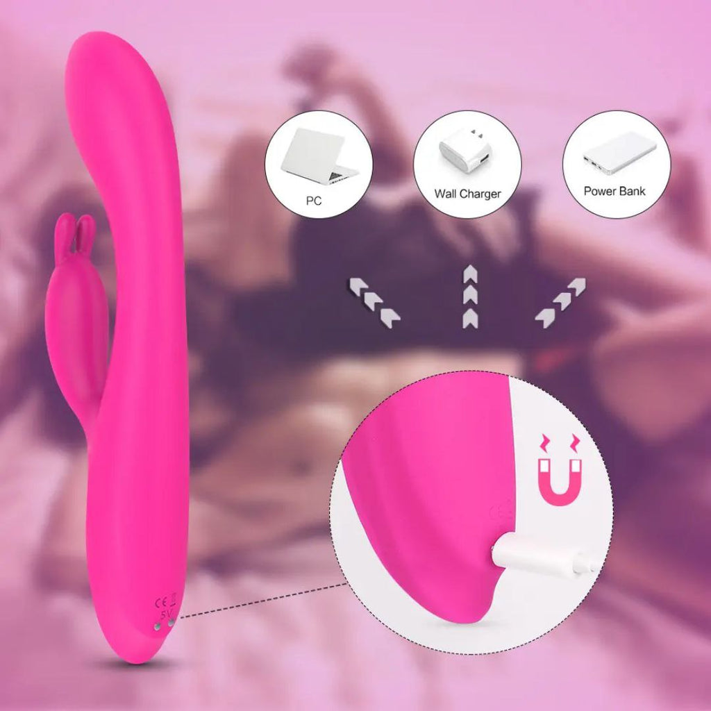 High-Speed Silicone Personal Massager – Soothing Wand with Heating & Multi-Mode Vibration
