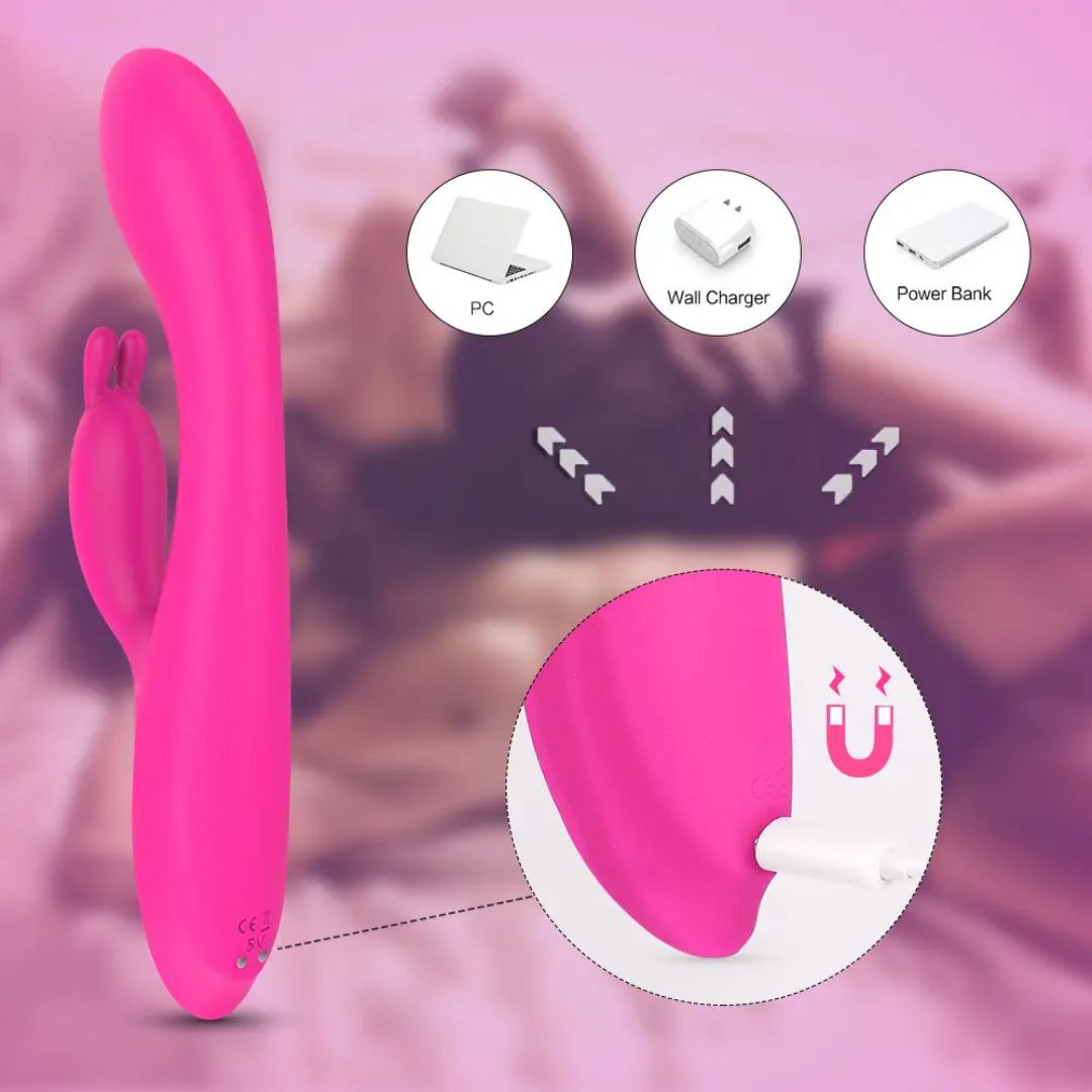 High-Speed Silicone Personal Massager – Soothing Wand with Heating & Multi-Mode Vibration