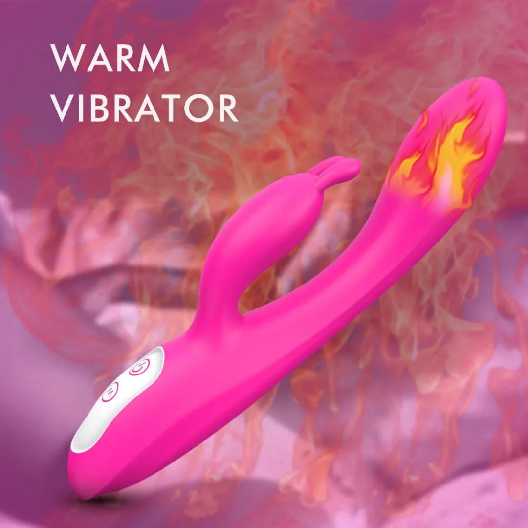 High-Speed Silicone Personal Massager – Soothing Wand with Heating & Multi-Mode Vibration